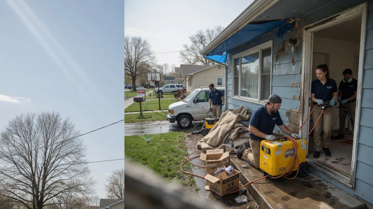 Basement Flood Cleanup in Morocco, IN near me